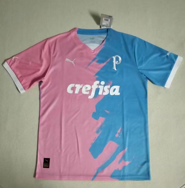 AAA Quality Palmeiras 23/24 Special Pink/Blue Soccer Jersey